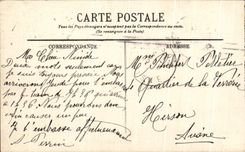 CPA Bourboule a Corner of the Park Fenestrates