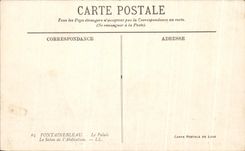 CPA Fontainebleau the Palate the Living room of Abdication