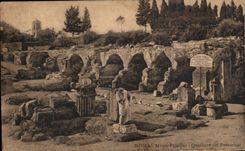 CPA Roma monta a Palatino Quartiere Del Pretoriani