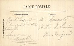 CPA Amiens the College Of Young girls Tram