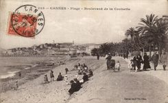 CPA Cannes Beach Boulevard Of the Small cross