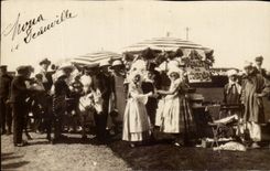 CARTE PHOTO Deauville 