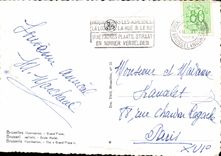 Lugares grandes de la iluminacion de CPA Bruselas