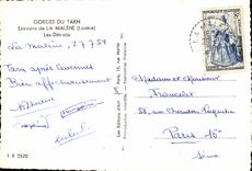 CPA Falls Of the Tarn Surroundings of Malene Straits