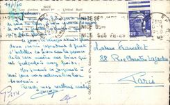 CPA Nice Les Jardins Albert ler L'Hotel Ruhl