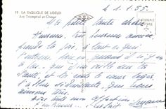 CPSM the Basilica De Lisieux Triumphal Are and Chorus