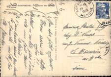 CPSM Mont Saint Michel the Botanical garden