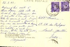 CPSM Nos Belles Montagnes Les Pyrenees Oloron Ste Marie Vue Generale De Ste Croix La Vieille Ville