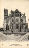 CPA Mantes On the Seine the apse Of the Notre Dame Church