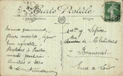 CPA Menton Through the Olive-trees