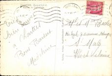 CPSM Chartres Seen Sur La Cathedral