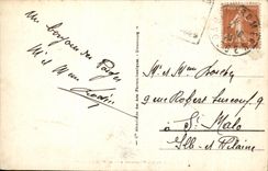 CPA Gerardmer Panorama taken of the Observatory of Phemy