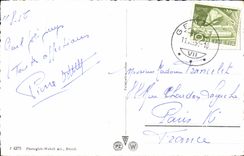 CPA Gersau am Vierwaldstattersee mit Pilatus Bateau