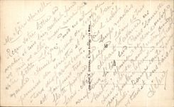 CPA Underlines Under Balloon Avenue Of the Castle Of Freslonniere