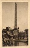 CPA Paris the Obelisk De Louqsor Places harmony