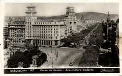 CPA Barcelona Paseo de Gracia will arquitectura Moderna