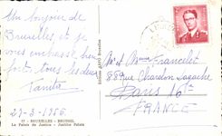 CPSM Brussels Brussel Law courts