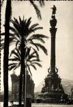 CPSM Barcelona Monumento a Cristobal Colon Monument a Cristophe Colomt
