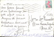 CPSM Ars La Chasse du Saint Cure d'Ars