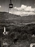 CPSM Aix Les Bains Teleferique de Mt Revard Le lac la dent du Chat