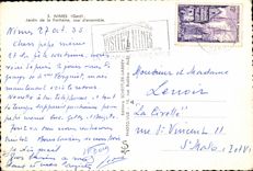 CPSM Nimes Jardin de la Fontaine vue d'ensemble