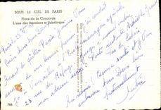 CPSM Under the Sky Of Paris Places Harmony