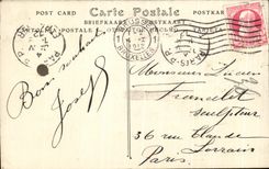 Pulpito del La de CPA Bruselas de la catedral