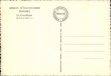 CPA Abbey Of Hautecombe La Crucifixion De Vacca Christ