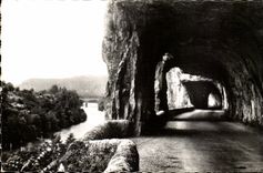 CPA Landscapes Of Vivarais Falls Of Ardeche To the Procession De Ruoms