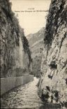 CPA L'Aude Dans Les gorges de st Georges