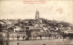 CPA the High Garonne View D' Avignonet