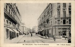 CPA Toulouse Rue Porte St Etienne
