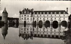 CPSM Castle De Chenonceaux