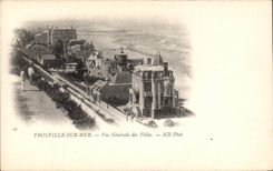 CPA Trouville On Sea View Of the Villas