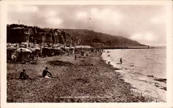 CPA Villers en el mar la playa