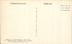 CPA Trouville La Queen Of the Beaches the Quay De Joinville