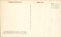 CPA Trouville La Queen Of the Beaches Garden of the casino and hotel Beautiful Sight