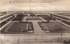 CPA Deauville Plage Fleurie Le Jardin du casino