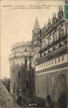 CPA Amboise la vuelta Charles VIII del castillo y balcon del hierro o fueron colgados a ellos conjuran