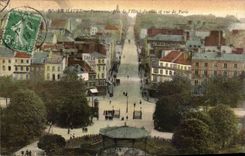 CPA Le Havre Panorama Pris De l'Hotel De Ville Et Rue De Paris
