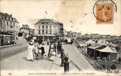 CPA Sables d'Olonne the Hotel Of the Ocean And the Embankment