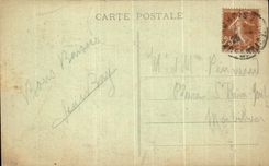 CPA Amboise la puerta del castillo del Old Play De Paune Against que Charles VIII era herido