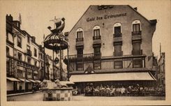 CPA Dieppe Ancien Cabaret De l'Horloge (1736) Cafe des tribunaux 