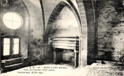 CPA Mont Saint Michel room Of the Guards