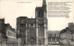 CPA the Cathedral of Sens