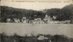 CPA Villequier View Taken of Left Bank