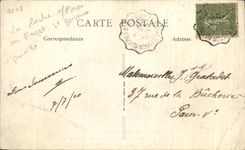 CPA Massif Du Mont Blanc Chamonix Lac De Flegere et la Mer de Glace