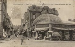 CPA Nornandie Villers en las calles del mar de Casino And el mar