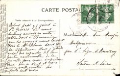 CPA Chamonix Chemin De Fer Electrique Pont St Marie