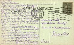 CPA Angers La Reprocesses Sacring Heart Statue Sacring Heart